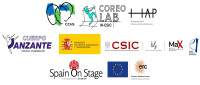 Conjunto logos proyecto RevelDanza