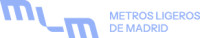 siglas MLM con leyenda Metros Ligeros de Madrid
