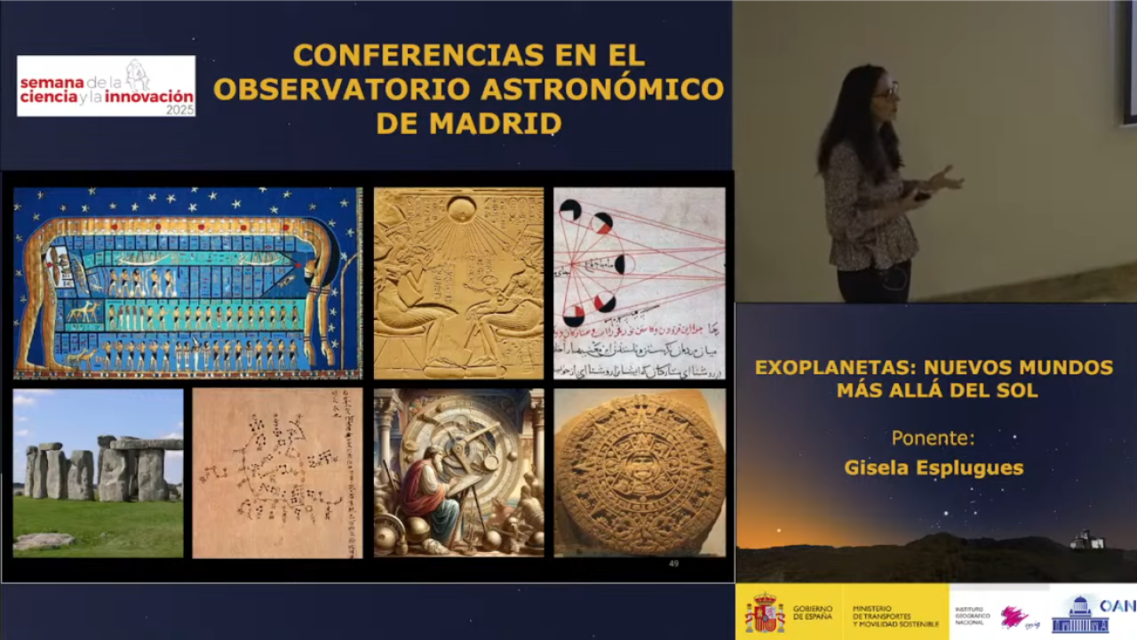 Conferencia: Exoplanetas: nuevos mundos más allá del Sol (OAM)