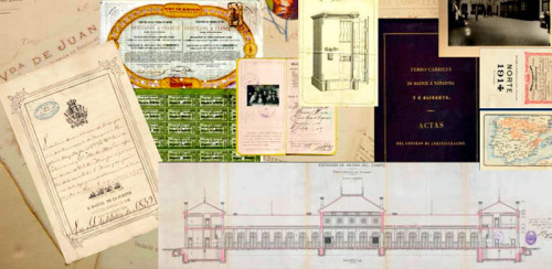 Documentos del Archivo Histórico Ferroviario