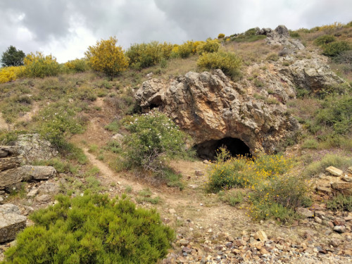 Mina abandonada de plata