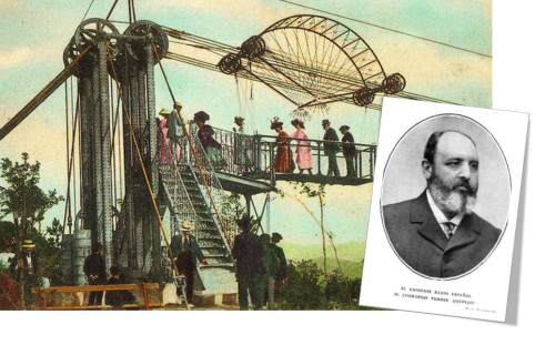 eonardo Torres Quevedo fue el gran inventor de su tiempo. Este científico, que no tiene en España el reconocimiento social que se merece, patentó los teleféricos o los dirigibles flexibles, y es considerado además como el inventor del mando a distancia. Sus creaciones se consideran precursoras de la cibernética, del cálculo analógico y de la informática. 