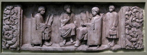 Imagen de entablado romano