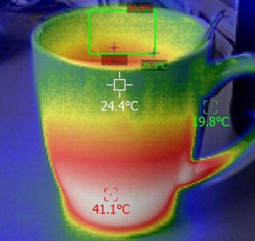Taza térmica. Crédito: UC3M