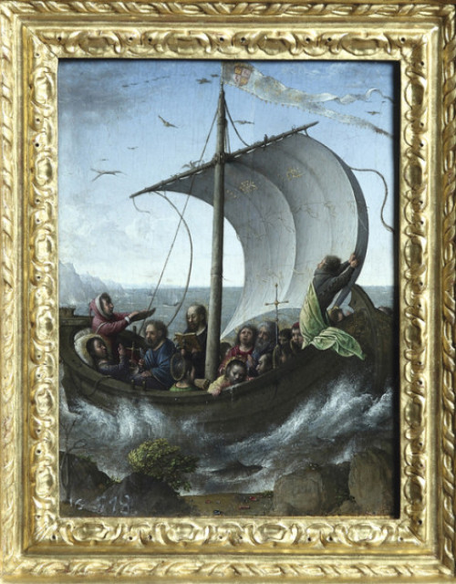 Juan de Flandes, La tempestad calmada del Políptico de Isabel la Católica, 1496-1504