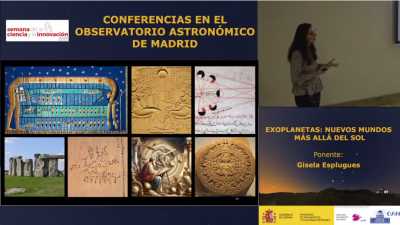 Conferencia: Exoplanetas: nuevos mundos más allá del Sol (OAM)